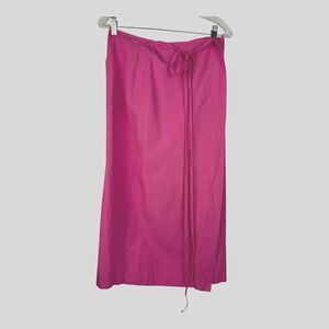 Zara Women’s Wrap Skirt Size M Pink Midi